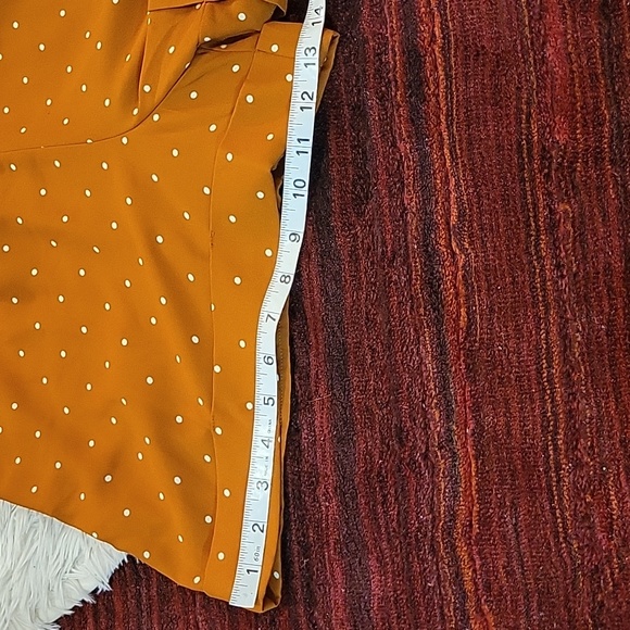 🧡 NWT Express × Ladygang Orange and Polka Dot Romper 🧡 - Picture 7 of 14